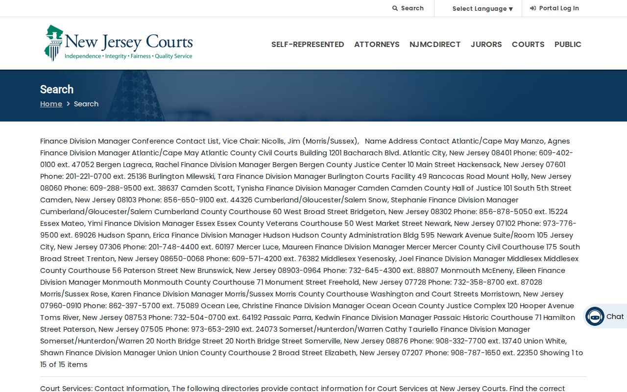 Little Egg Harbor Township residents directory New Jersey Courts search hub